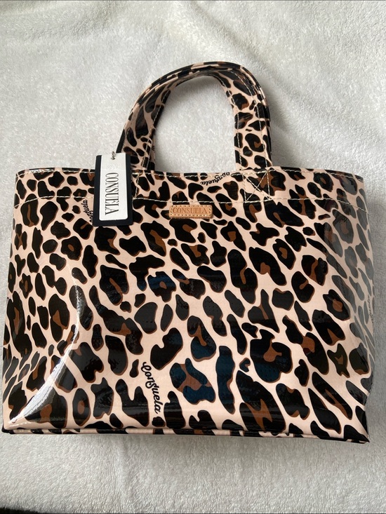 Consuela Handbags - Consuela Mona Mini Bag Leopard print tote NWT